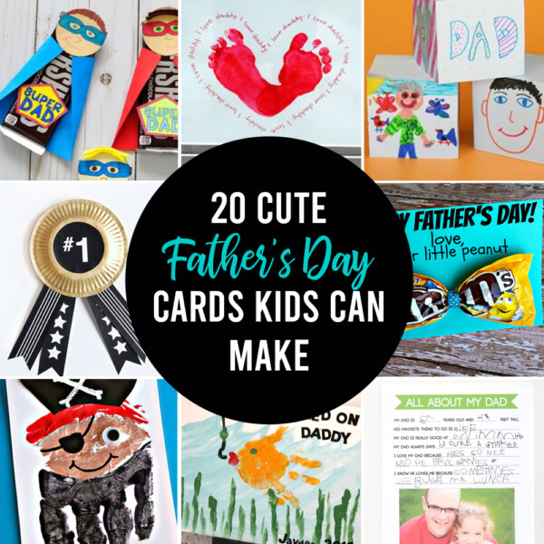 20 adorable Father's Day cards for kids to make