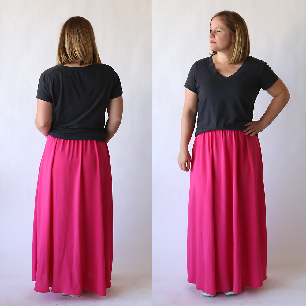 The Everyday Maxi Skirt sewing tutorial - It’s Always Autumn