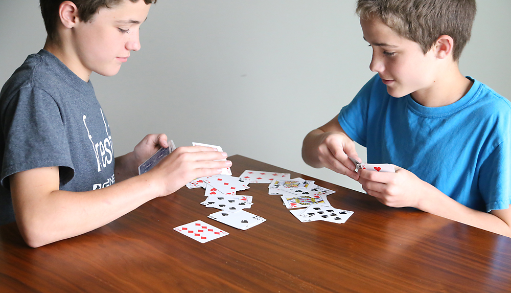 Super fun card game for kids and adults - it's extremely easy to learn and fast to play. Great summer family activity!