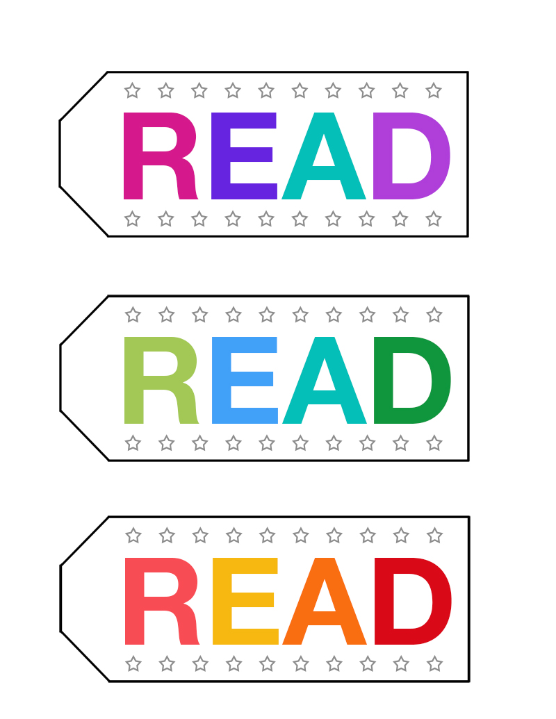 Printable bookmarks