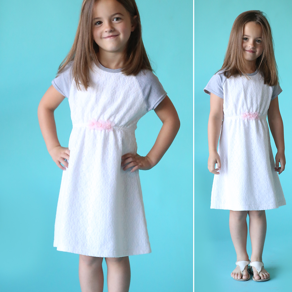 the "play all day dress" free pattern w/raglan sleeves It's Always Autumn