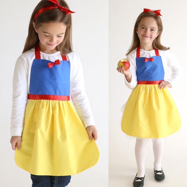 Snow white apron sales