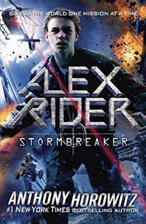 Alex Rider Stormbreaker book cover