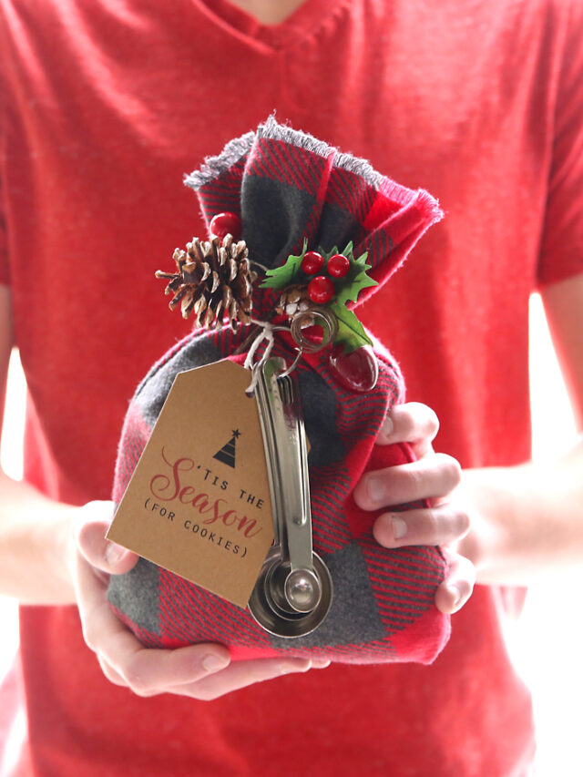 Cookie Mix Gift Sack | Easy DIY Christmas Gift Idea Story - It's Always ...