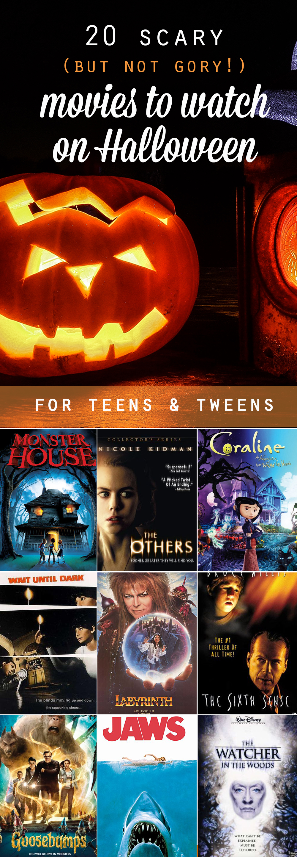 Scary Halloween Movies For Tweens Teens That Aren T Horror Films