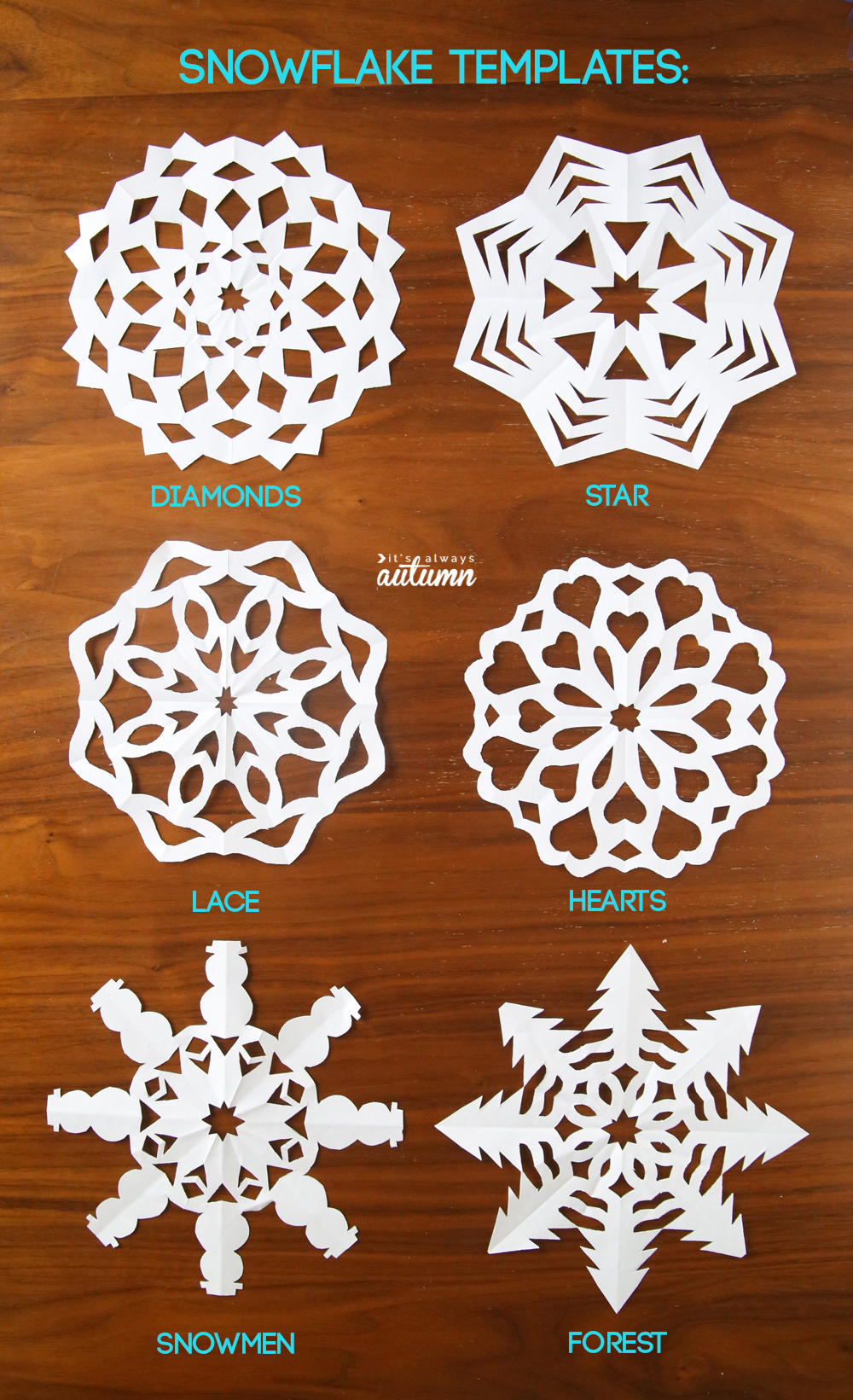 Snowflake Designs Paper Cutting