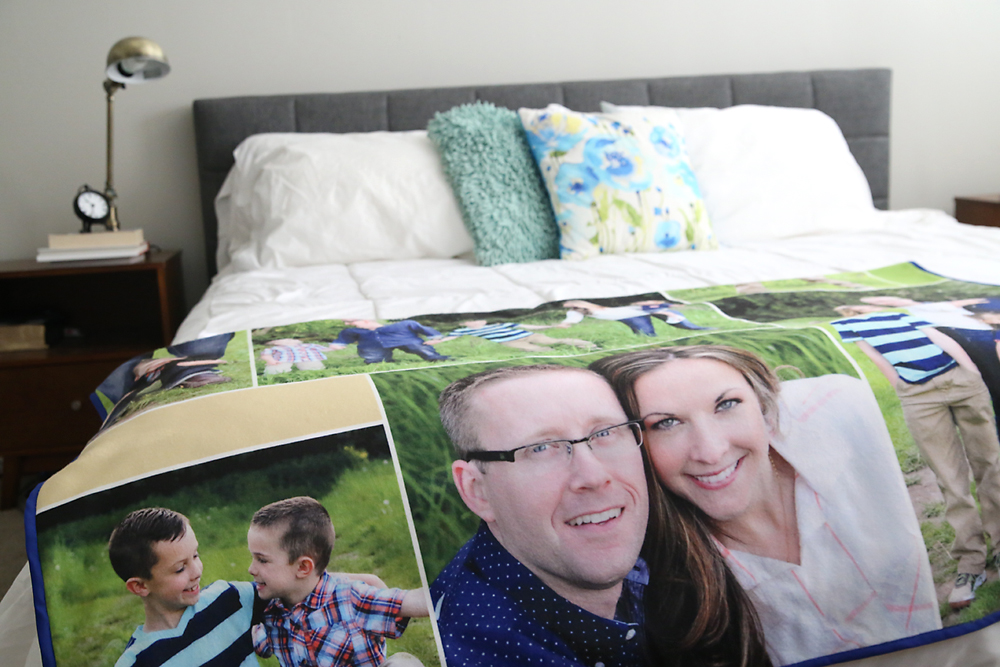 how to make a photo collage blanket diy gift idea it s always autumn