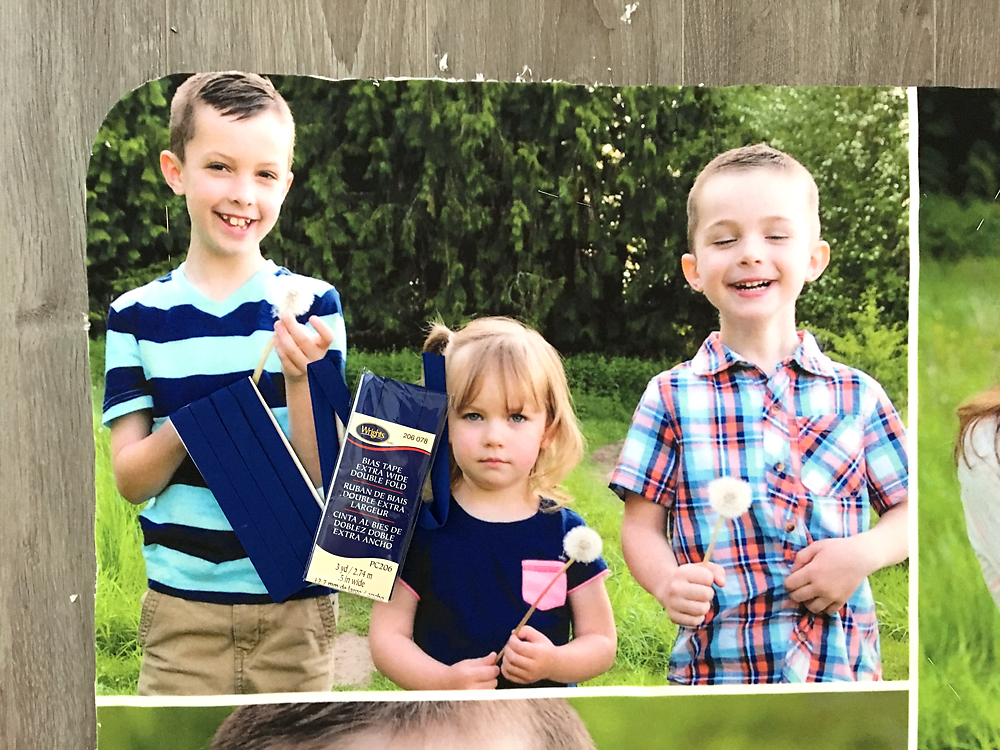 how to make a photo collage blanket DIY gift idea It's Always Autumn