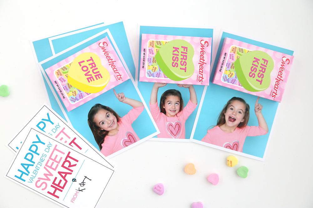 Sweethearts photo cards for valentines day