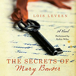 The Secrets of Mary Bowser book cover, with key