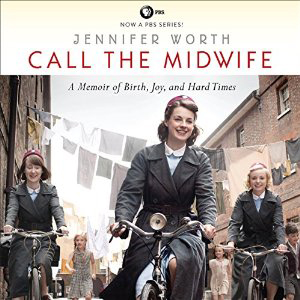 Call the Midwife book cover, with young women on bicycles