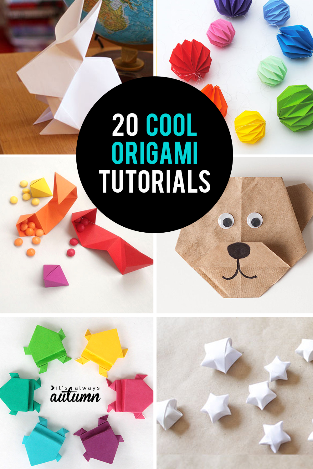 20 cool origami tutorials kids and adults will love! - It's Always Autumn