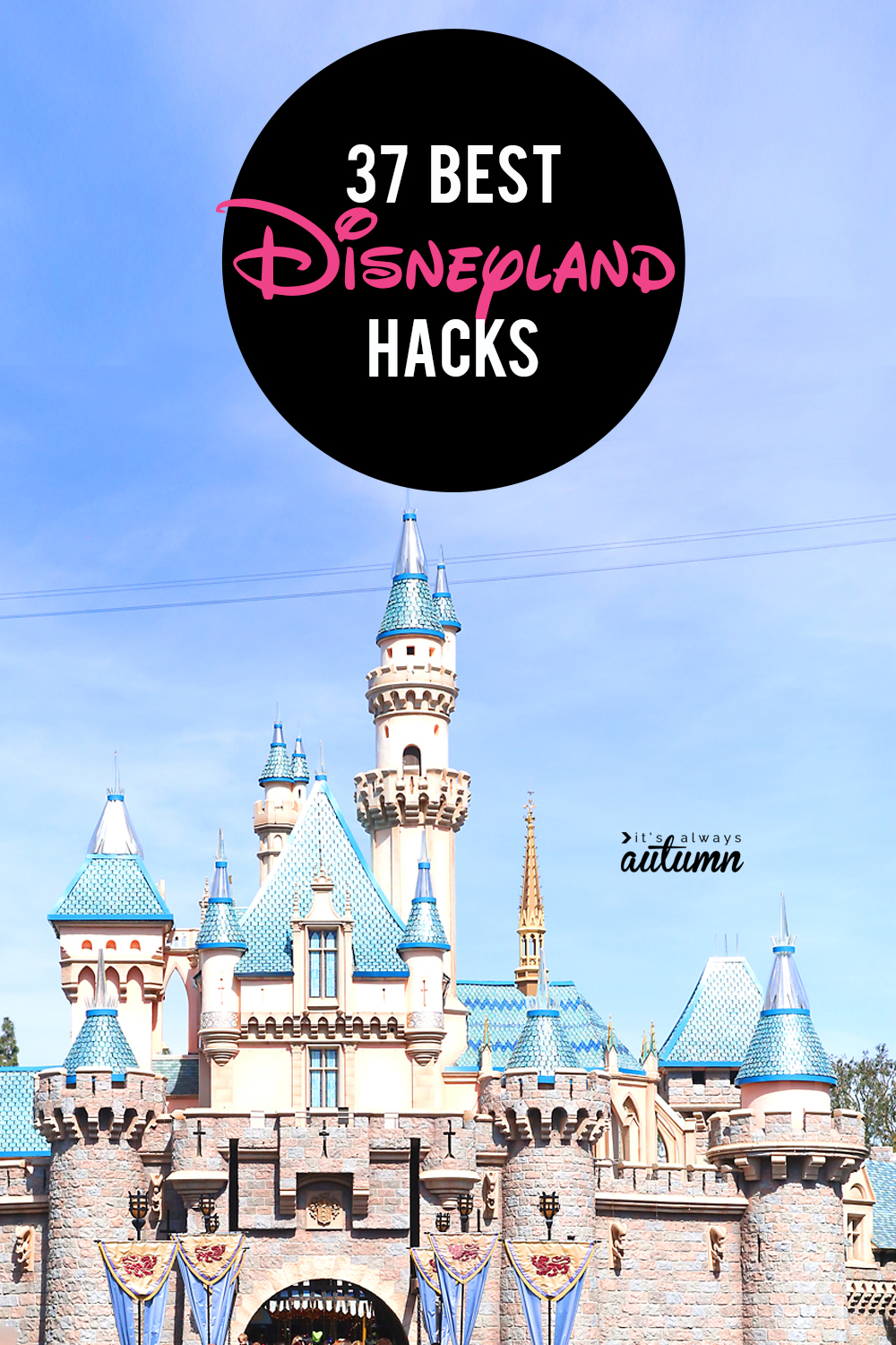 37 smart Disneyland hacks so you can plan your best trip yet! Disney tips and tricks.