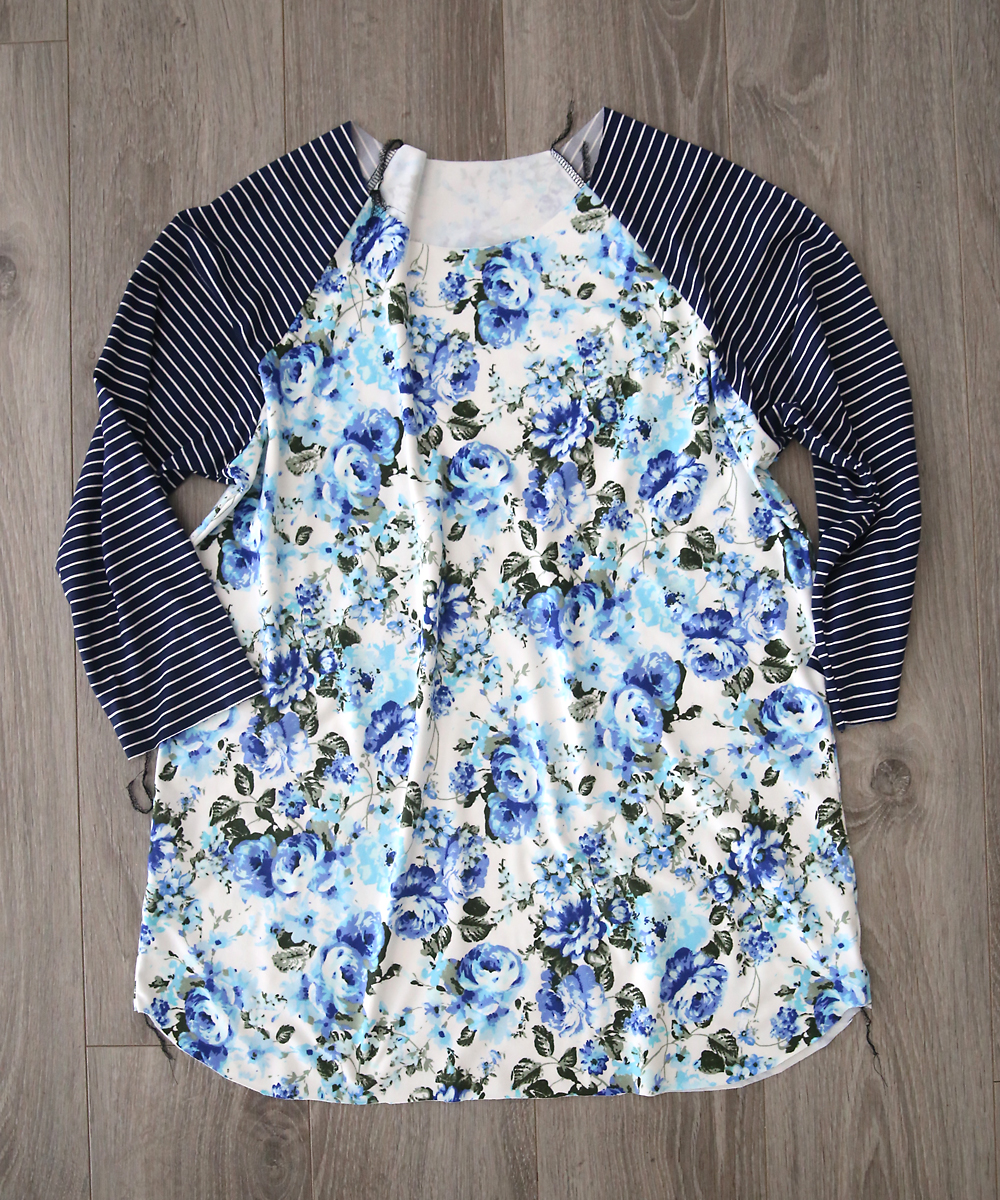 baseball tee sewing pattern
