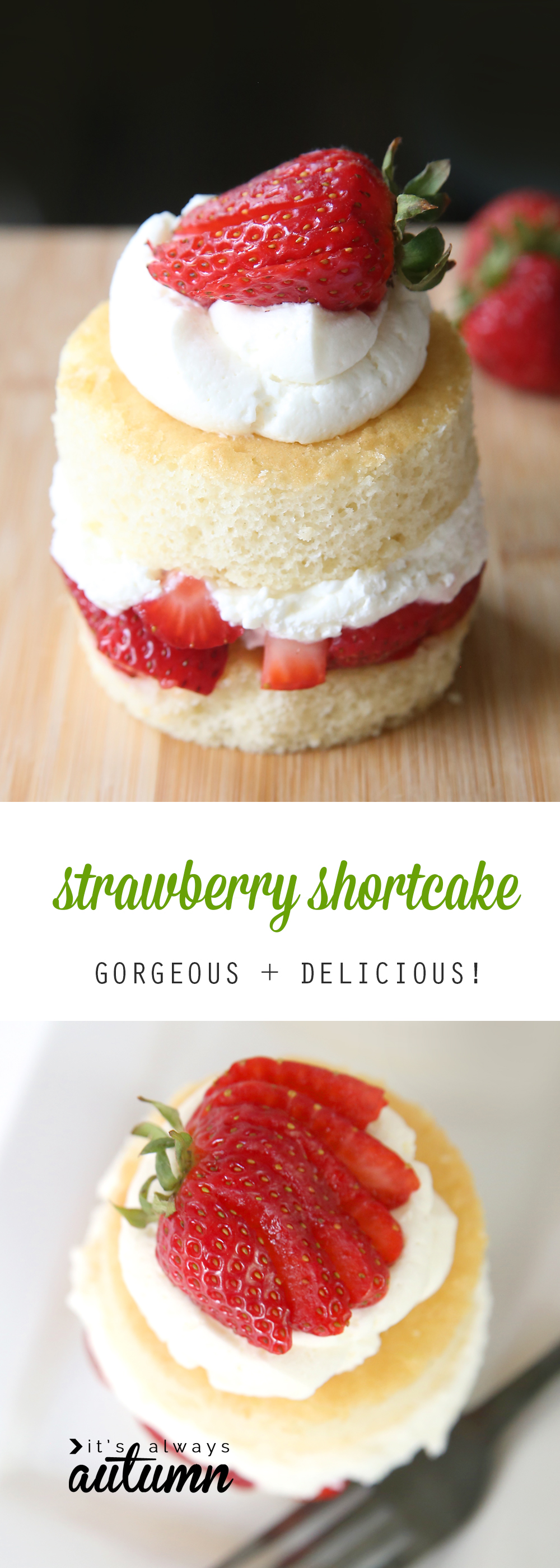 the very best strawberry shortcake recipe It's Always Autumn