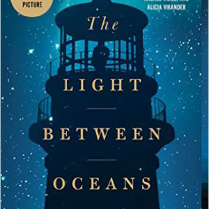 The Light Between Oceans book cover, with lighthouse