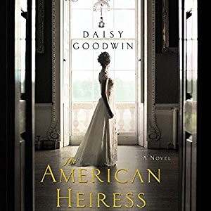 American Heiress book cover, with woman looking out a window