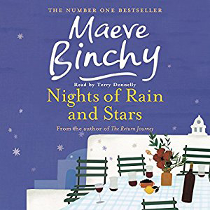 Nights of Rain and Stars book cover, with table and chairs