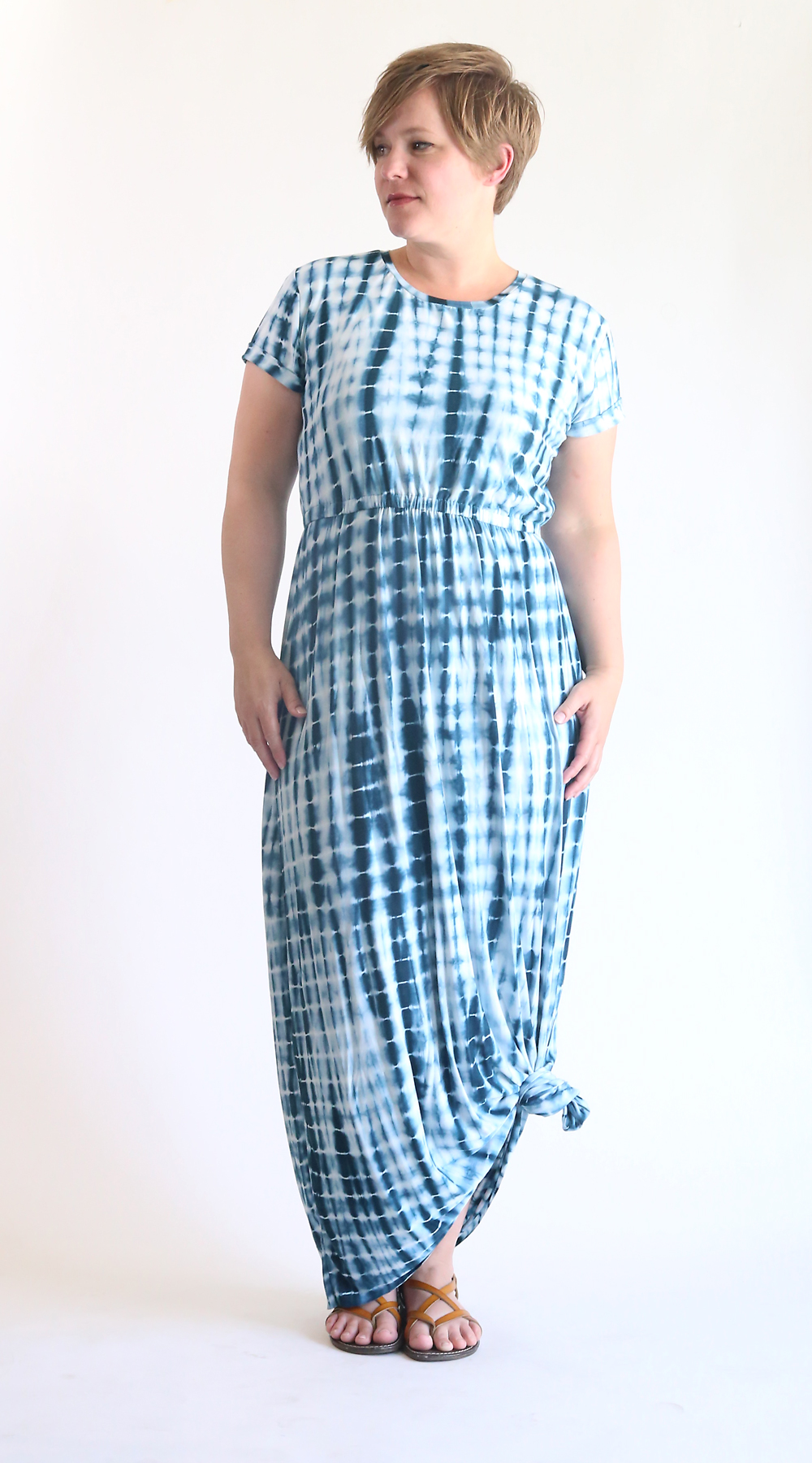 the classic tee cap sleeve maxi dress It's Always Autumn