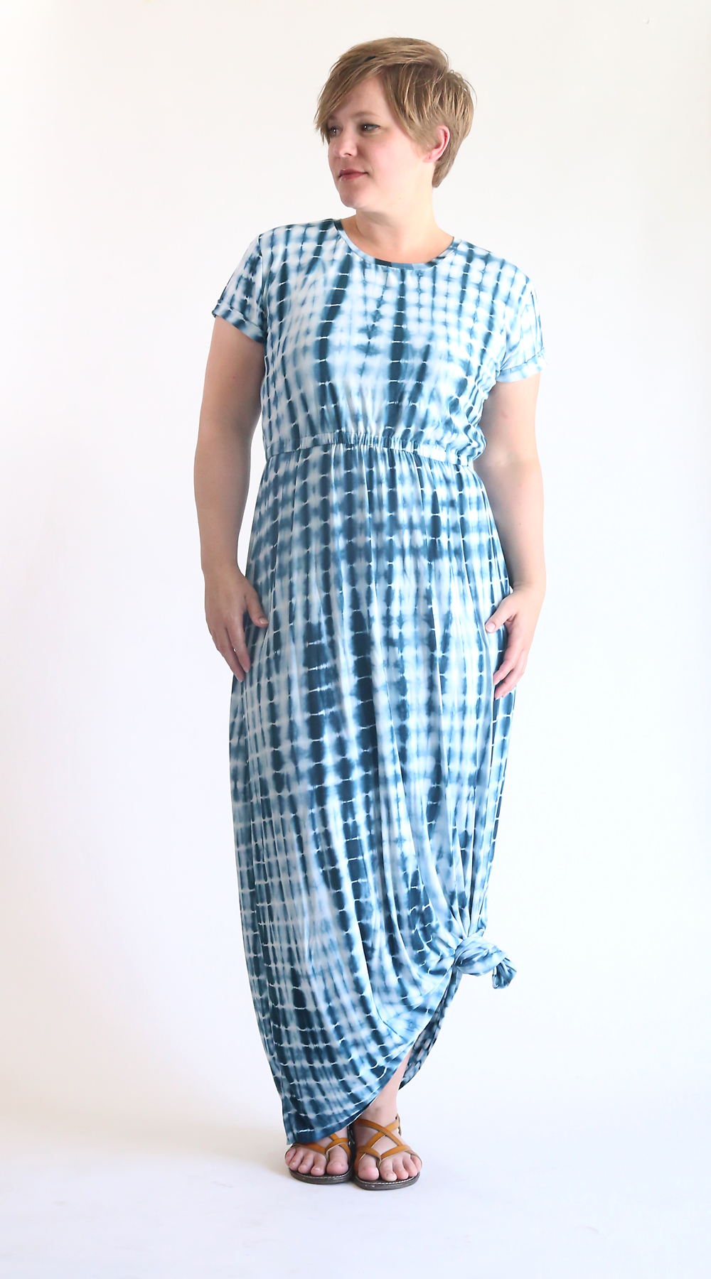 the classic tee cap sleeve maxi dress - It's Always Autumn