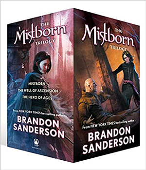 Mistborn book series by Brandon Sanderson
