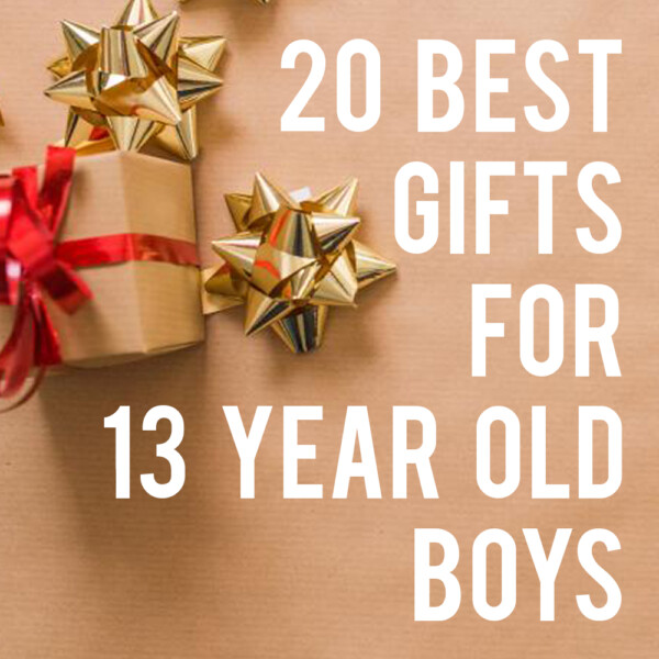 Best gifts for 13 year old boys! Great Christmas gift ideas for tween and teen boys ages 11-15.