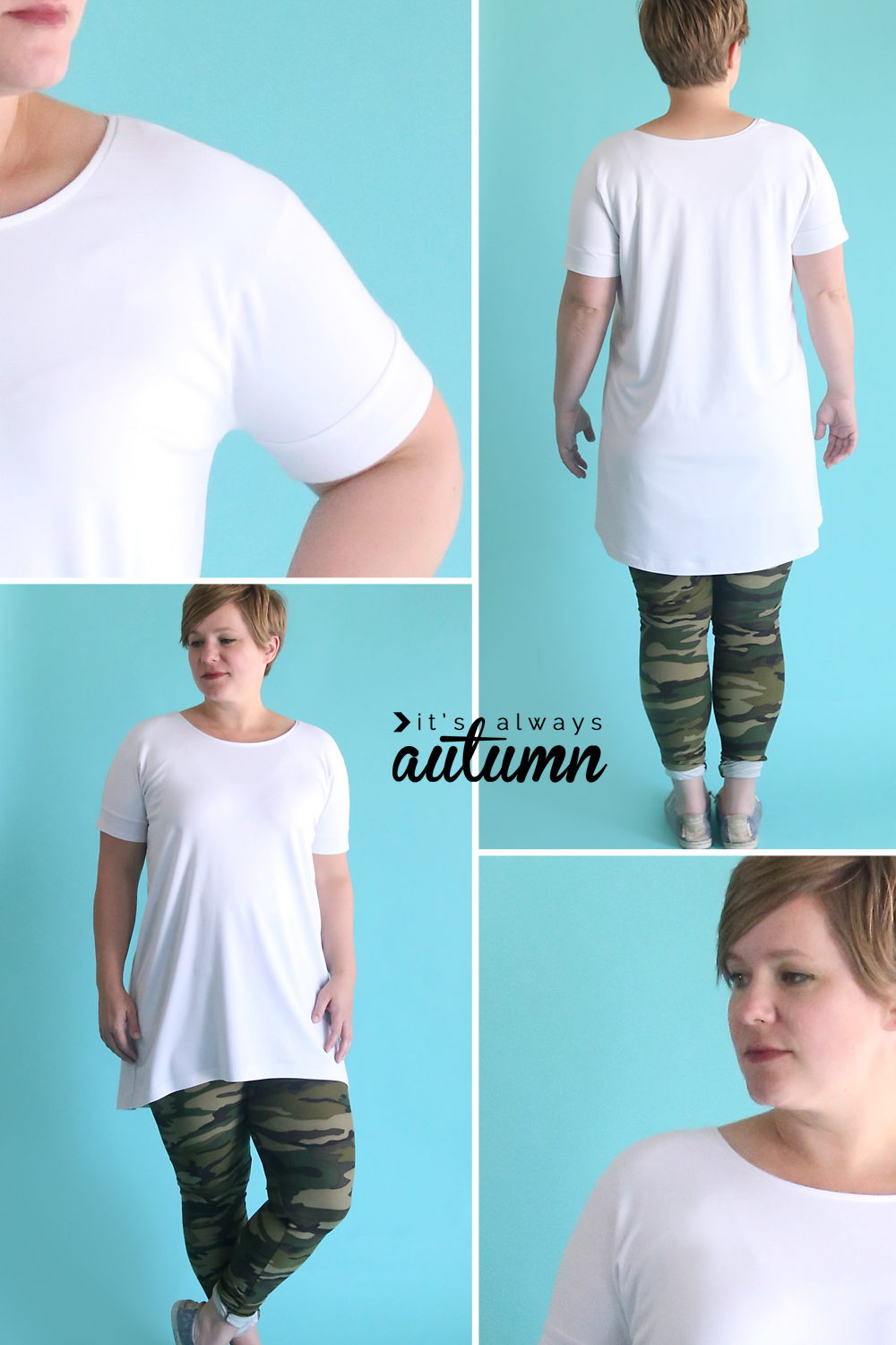 how to make a tee shirt cute