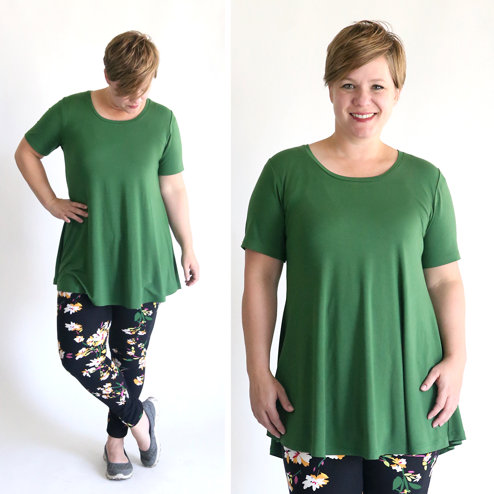 free swing tunic sewing pattern {perfect for leggings!} - It's Always ...