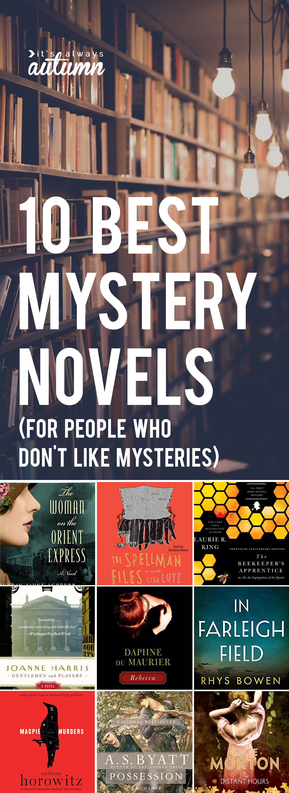 10 Best Mystery Novels For People Who Don T Love