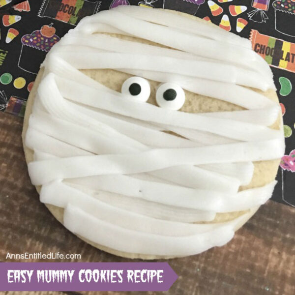 Mummy Sugar Cookies.