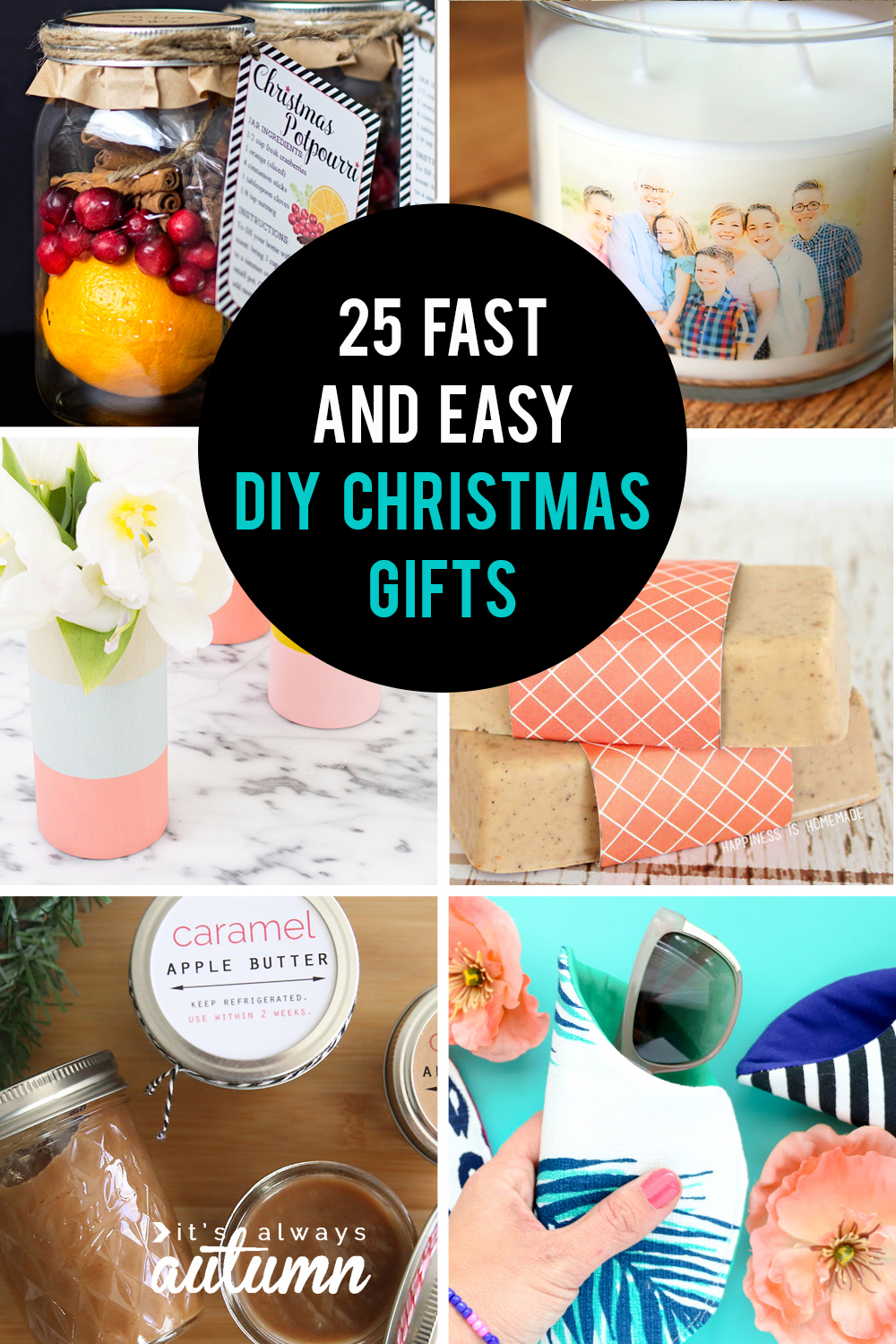 25 easy homemade Christmas gifts you can make in 15 minutes - It's ...