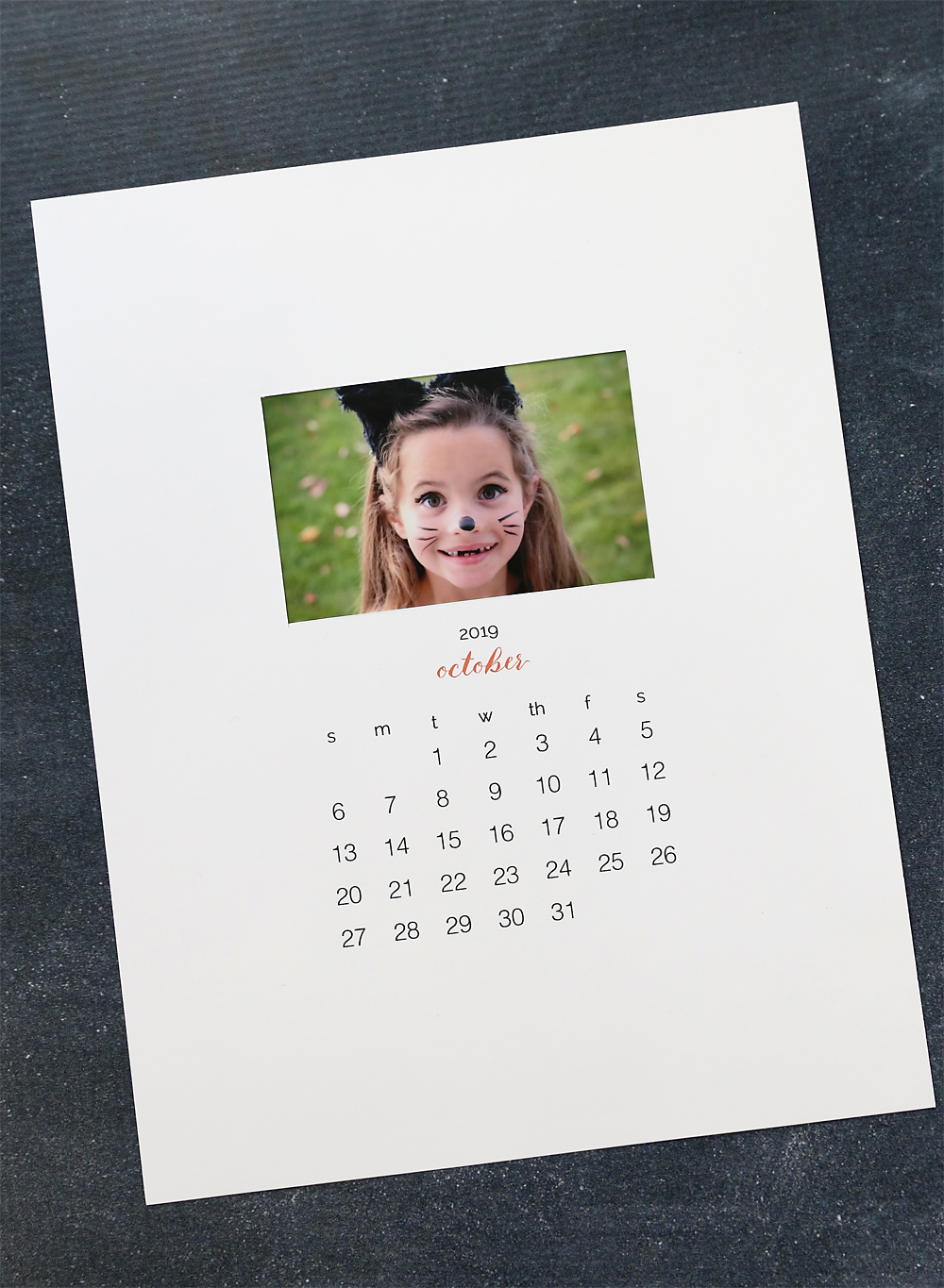 make your own personalized calendar free printable 2019 photo personalized printable calendar