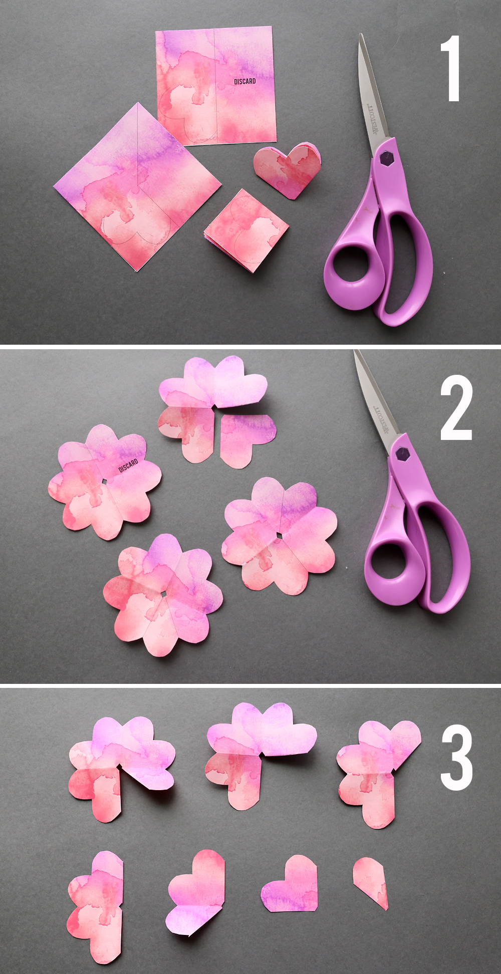 Free Printable Template For Paper Flowers