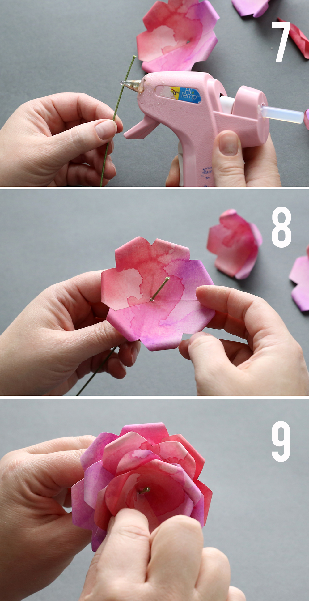 Make Gorgeous Paper Roses With This Free Paper Rose Template