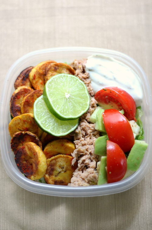 Cuban style meal prep bowl