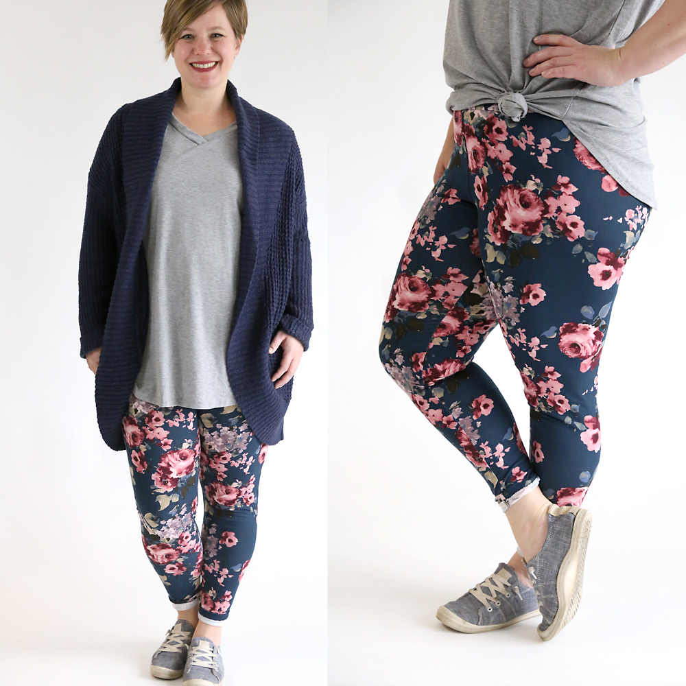 How to Sew Super Soft Leggings - It's Always Autumn