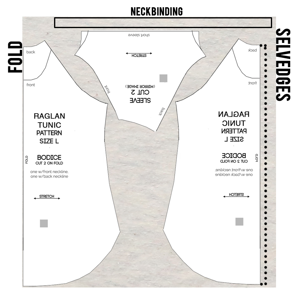 Long raglan tshirt sewing pattern It's Always Autumn