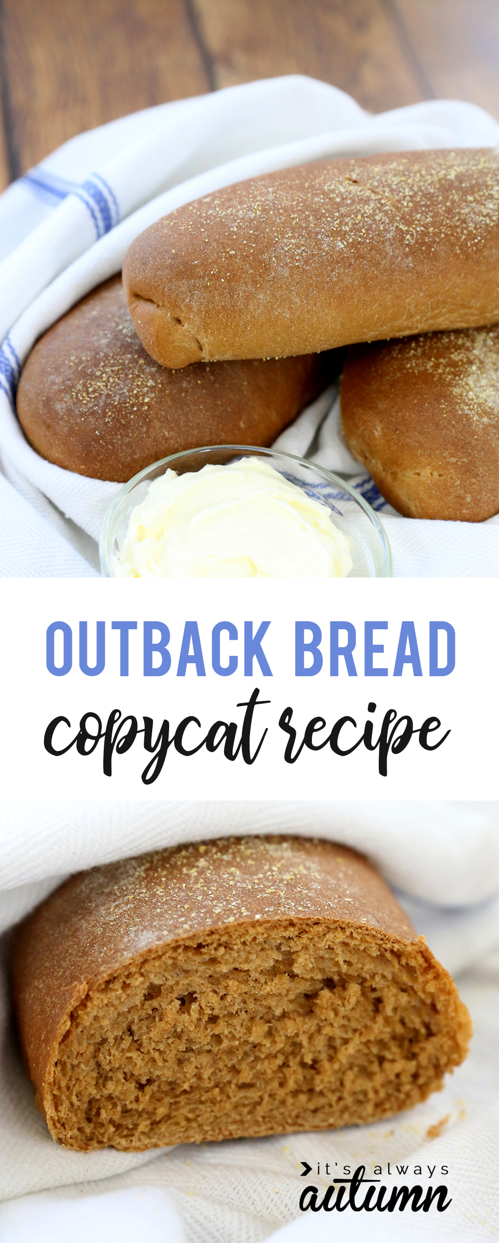 Outback bread recipe {amazing sweet molasses bread you can make at home