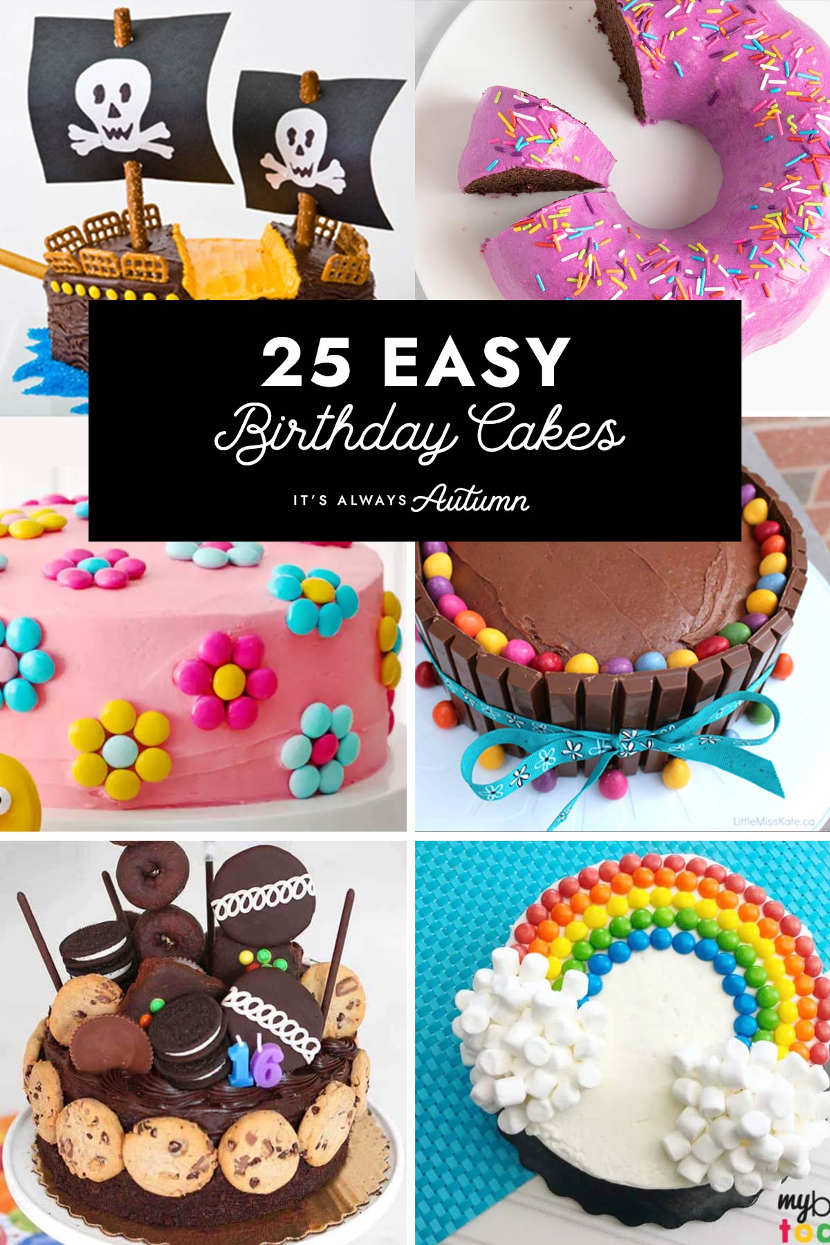 Easy Birthday Cake Decorating Ideas You