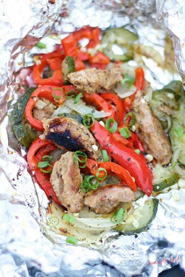 Campfire stew foil packet | 35 best camping recipes