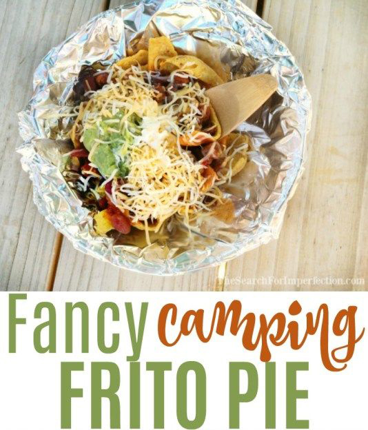 Camping frito pie | 35 best camping recipe ideas