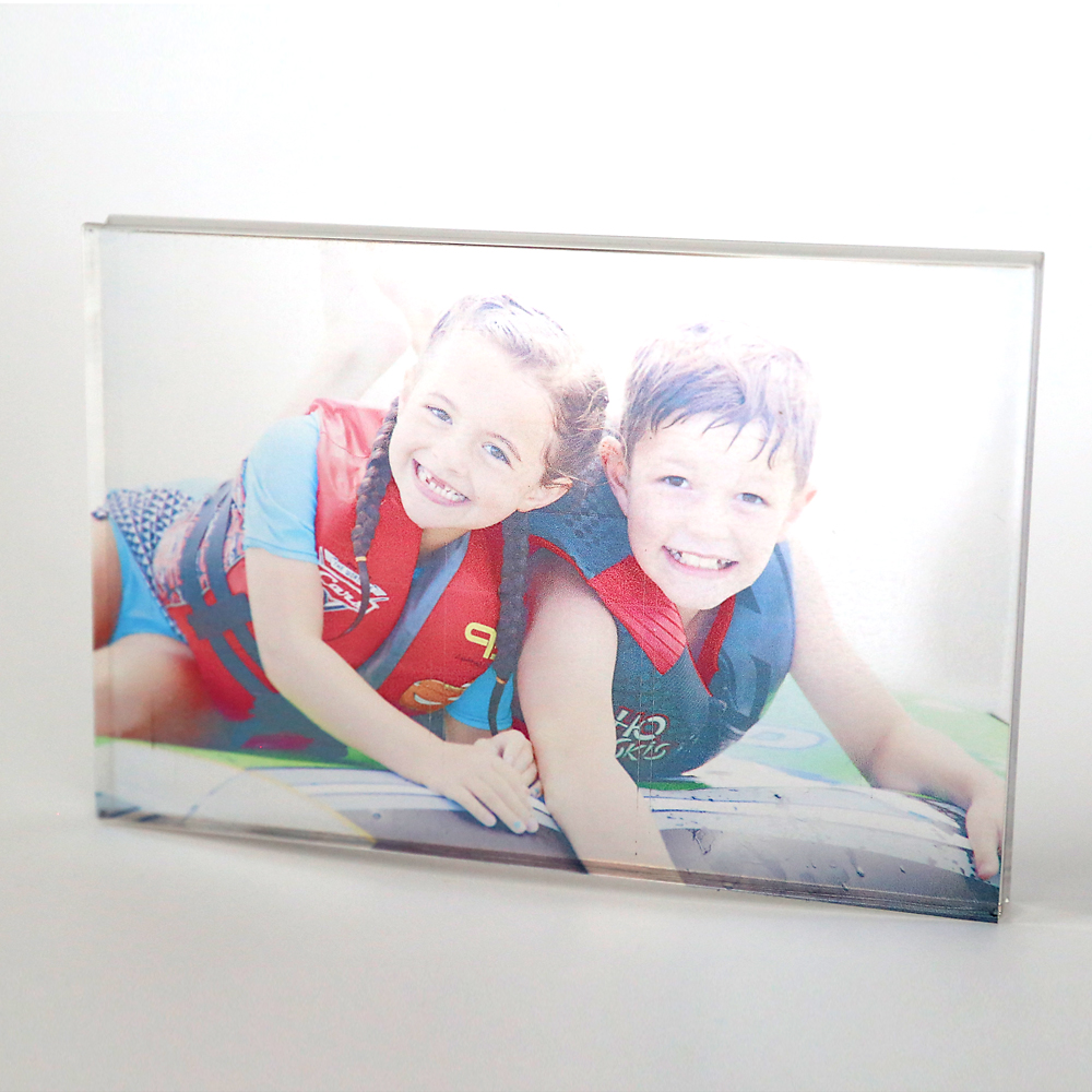 DIY Acrylic photo block