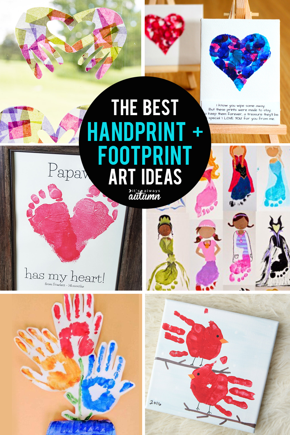 30 best handprint and footprint art ideas