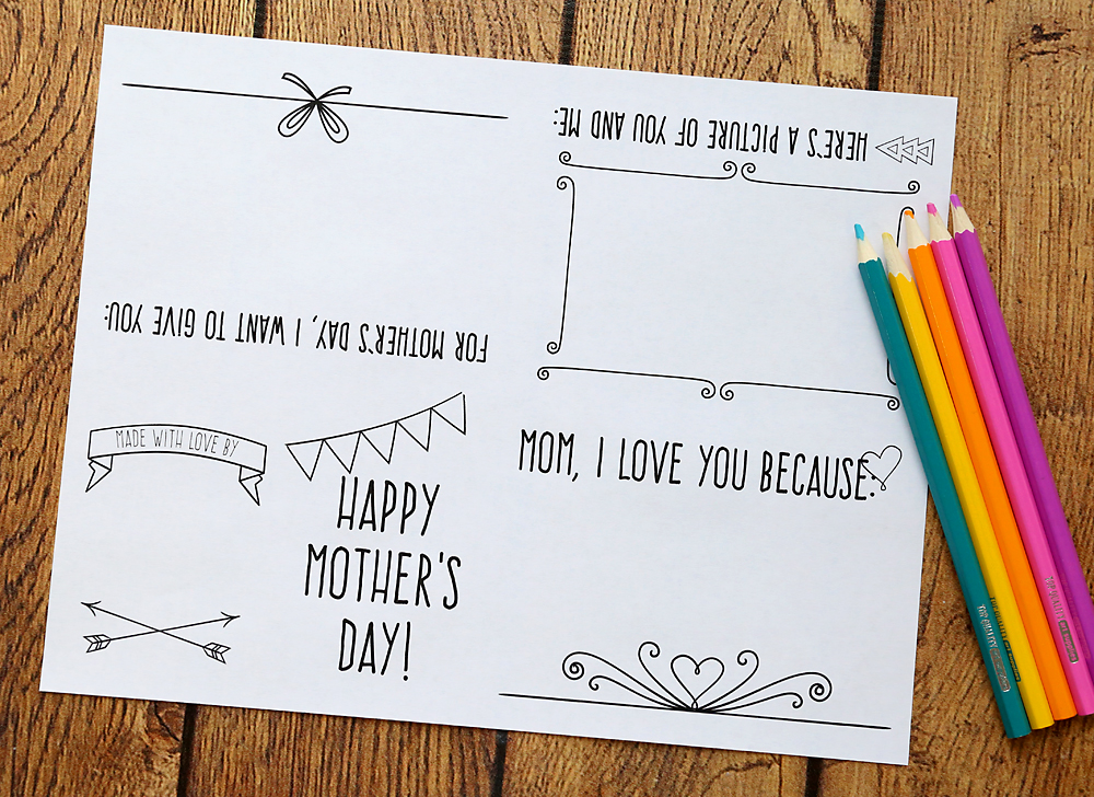 Printable Mother\'s Day card