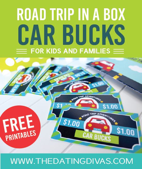 Reward good behavior in the car with car bucks | Best road trip with kids hacks