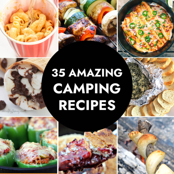 35 amazing camping recipes.