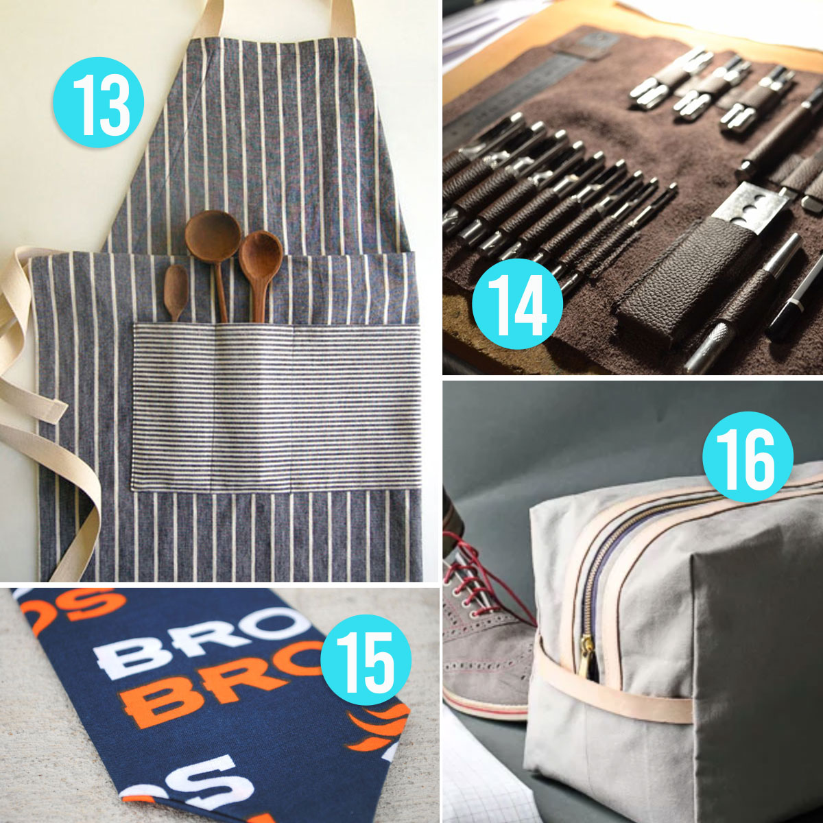 20 cool homemade gifts for Dad! DIY Father's Day gift ideas.