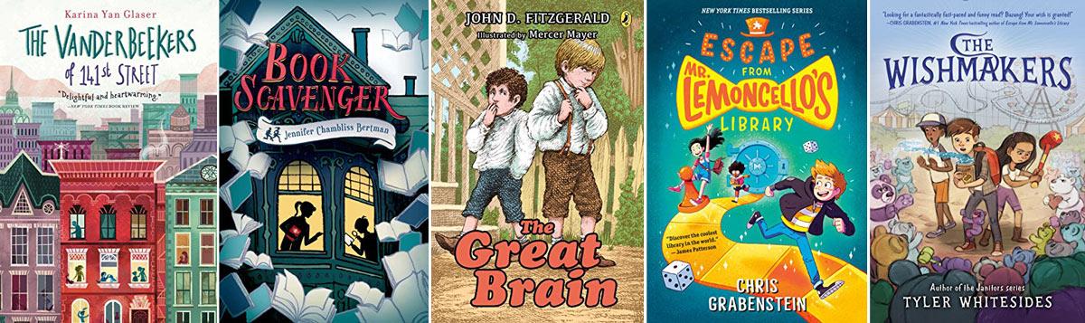 30 best book series for kids ages 8-12 summer reading list