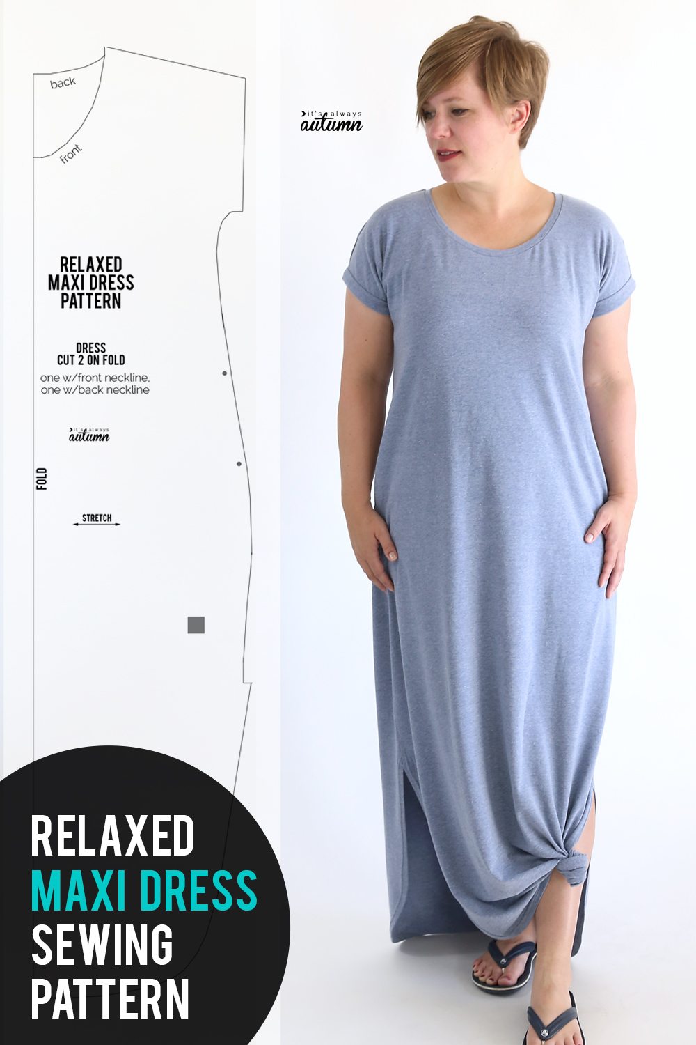 maxi dress pattern sewing