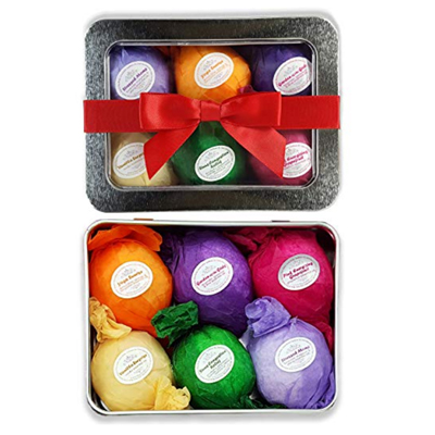 Bath bomb gift set